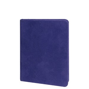 EgotierPro 39549 - Samt-Cover Notebook mit 80 linierten Seiten VELVET