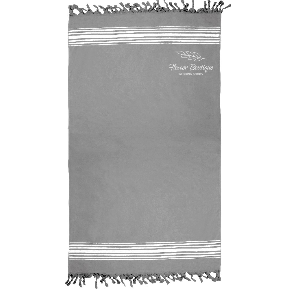 EgotierPro 50026 - Pareo Handtuch, Zweiseitig, 90 x 160 cm, 250g/m² ISOLA