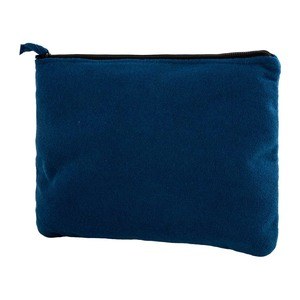 EgotierPro 52018 - Polyester Beauty Case mit Handtuchstruktur CAICOS Blue
