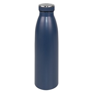 EgotierPro 52029 - Doppelwandige Flasche 500ml mit Gummi-Kappe