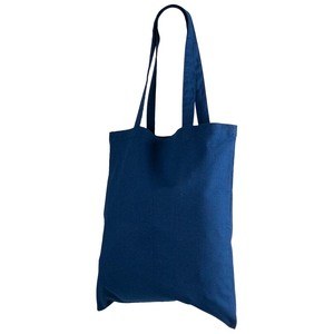 EgotierPro 52043 - Bio-Baumwolltasche 140 gr/m² mit langen Henkeln COLORS