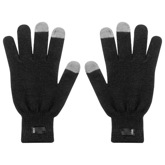 EgotierPro 53544 - RPET Handschuhe mit Touchscreen-Fingerspitzen BARID