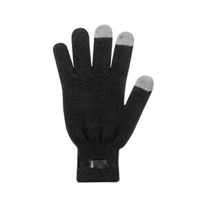 EgotierPro 53544 - RPET Handschuhe mit Touchscreen-Fingerspitzen BARID Schwarz