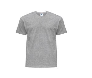 JHK JK145 - Madrid Rundhals-T-Shirt für Herren Grey Melange