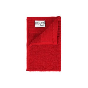 THE ONE TOWELLING OTC30 - Klassisches Gasttuch Red