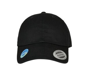 FLEXFIT 6245EC - Ökologisch hergestellte Kappe Black