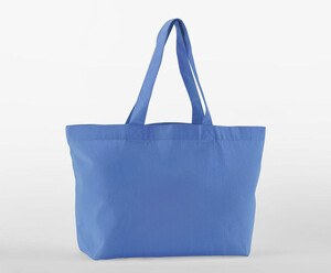 WESTFORD MILL WM695 - Große Einkaufstasche aus Bio-Baumwoll-Twill Cornflower blue