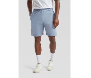FRUIT OF THE LOOM SC202 - Unisex-Shorts Mineral Blue
