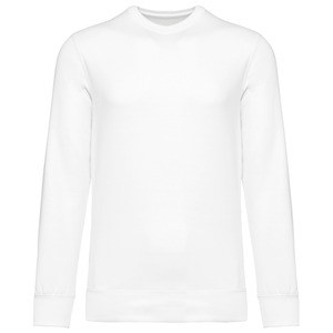 Kariban K4040 - Recyceltes Unisex-Sweatshirt mit Rundhalsausschnitt Weiß