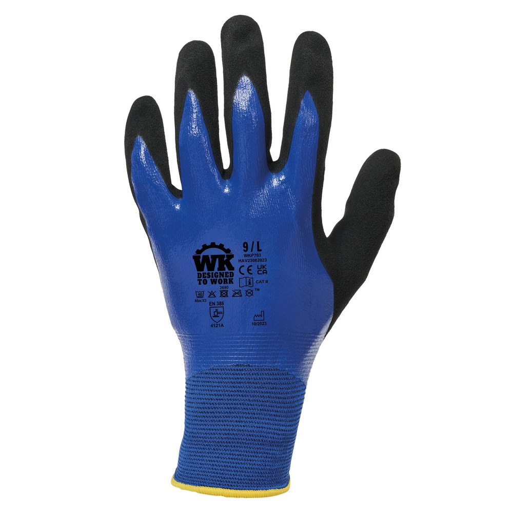 WK. Designed To Work WKP703 - Handschuhe für Materialhandhabung in feuchten Umgebungen