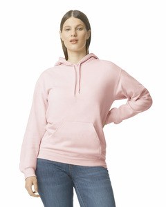 Gildan GISF500 - Kapuzensweatshirt mit Rundhalsausschnitt Midweight Softstyle Light Pink