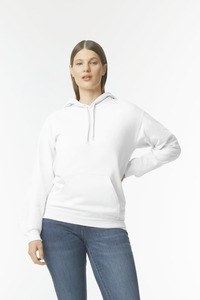 Gildan GISF500 - Kapuzensweatshirt mit Rundhalsausschnitt Midweight Softstyle Weiß