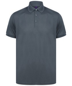Henbury H465 - Polohemd für Herren aus recyceltem Polyester