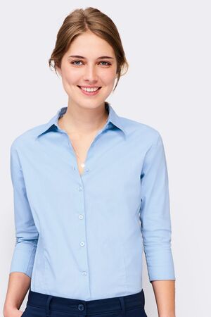 SOLS 17010 - Damen Stretch Bluse 3/4 Armlänge