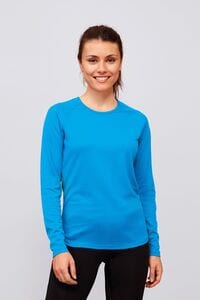 SOLS 02072 - Damen Sport T Shirt Langarm Sporty Lsl 