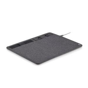 GiftRetail MO6416 - SUPERPAD RPET Mousepad 15W Ladesgerät