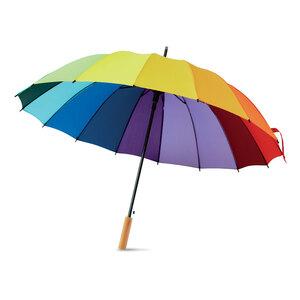 GiftRetail MO6540 - BOWBRELLA Regenschirm regenbogenfarbig