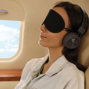 EgotierPro 25500 - Polyester Schlafmaske für Ihre Reisen MASK