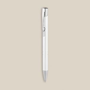 EgotierPro 29077RE - Recyceltes Aluminium Stift mit Zier-Ringen STRIPE