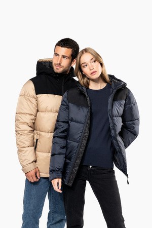 Kariban K6163 - Unisex Steppparka mit Kapuze in zwei Farbtönen